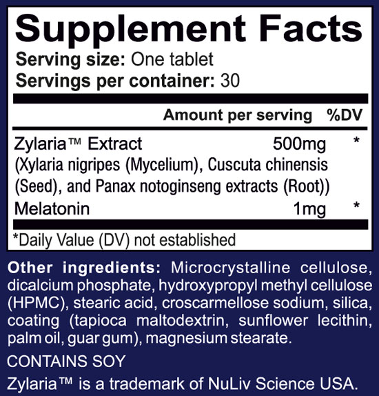 Physiosleep ingredients